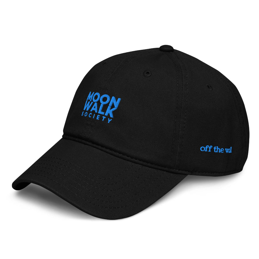 moonwalk society michael jackson cap black blue