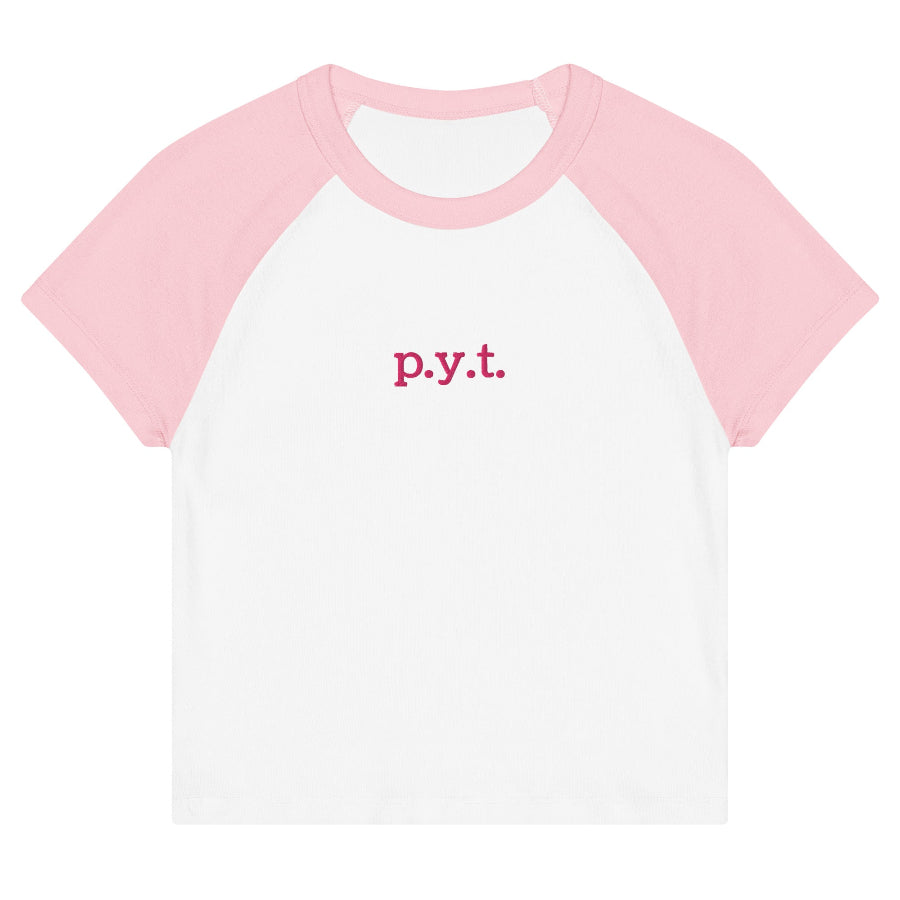 womens pyt pink embroidered top michael jackson